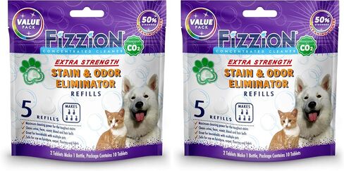 Fizzion Pet Stain and Odor Extra Strength Eliminator (10 Tablets, Extra Strength) in Kuwait