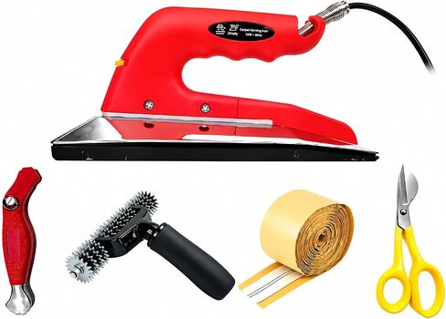 5-Piece Carpet Seam Iron Kit, Repair & Installation Tools - ZY577 in Kuwait