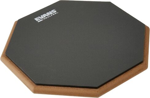 Evans RealFeel - Drum Practice Pad - Drum Pad - Drummer Practice Pad - Gum Rubber & Neoprene, 2 Sided, 12 Inch in Kuwait