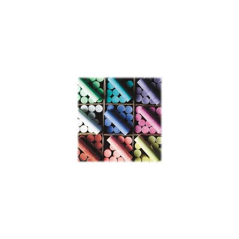 S&S Worldwide Color Splash Sidewalk Chalk Bulk Set, 9 Colors, Non-Toxic in Saudi Arabia