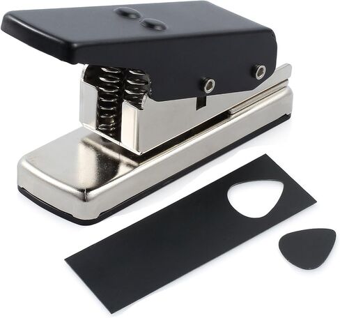 CAMWAY Guitar Pick Maker Punch Tool Heavy Duty DIY Maker Hole Punch Plastic Card Cutter Machine Unique Guitar Picks, Works Great on All Sorts of Materials - ABS, PVC, Old Credit Cards, Gift Cards in Kuwait