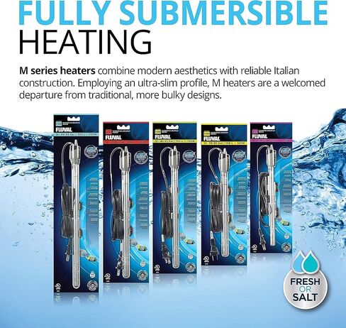 Fluval M 200-Watt Submersible Aquarium Heater for Fresh & Saltwater Tanks in Kuwait