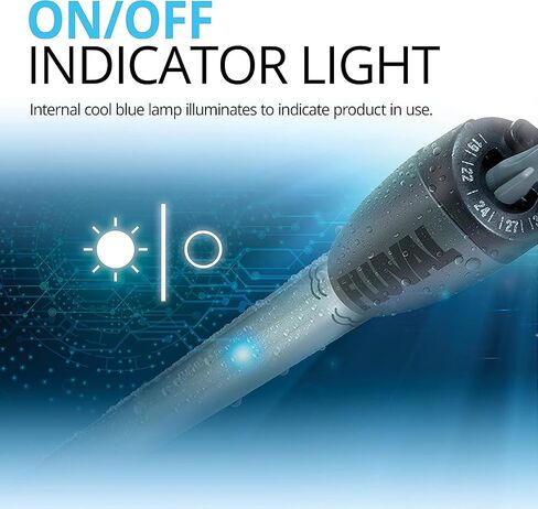Fluval M 200-Watt Submersible Aquarium Heater for Fresh & Saltwater Tanks in Kuwait