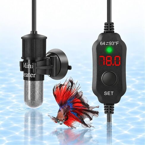 Thumb-Sized 10W Super Mini Aquarium Betta Heater for 1-2 Gallon Small Tanks in Saudi Arabia