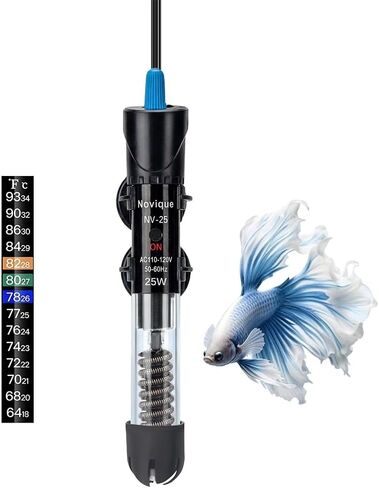 50W Aquarium Heater Adjustable Temperature Submersible Fish Tank Heater Water Thermostat with Thermometer for Freshwater and Saltwater Tanks in Kuwait