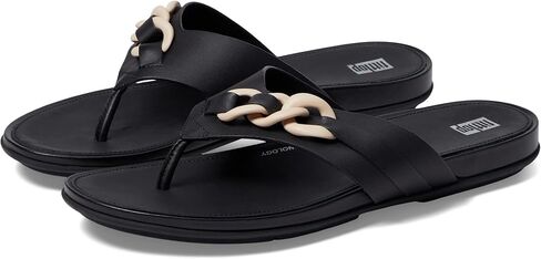 صندل من الجلد بسلسلة مطاطية من FitFlop Gracie in Kuwait