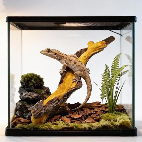 Reptile Climbing Tree Branch: Resin Wood Decor for Terrarium in Kuwait