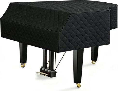 PCLOOV-Grand Piano full Cover Waterproof Moisture-proof and Dustproof Grand Piano Protective Cover (160cm/62.9in) in Kuwait