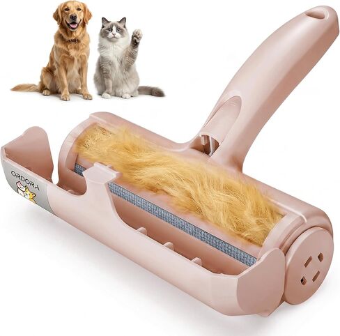 ORDORA Pet Hair Remover Roller, Reusable Lint Roller for Dog and Cat Hair in Kuwait