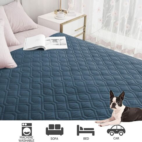 Ameritex Waterproof Dog Bed Cover Pet Blanket for Furniture Bed Couch Sofa Reversible 52 x 82 inches in Kuwait