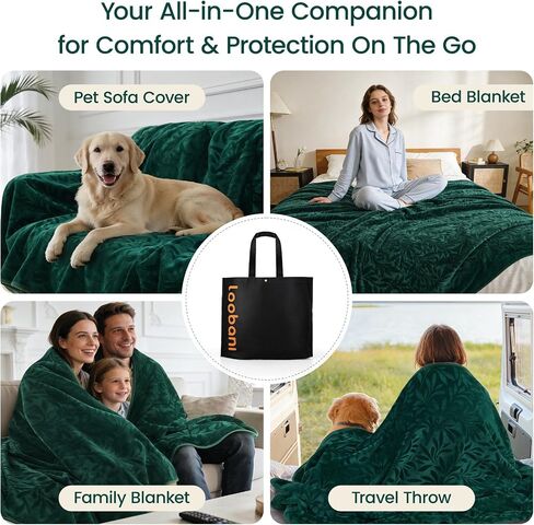LOOBANI Waterproof Blanket for Bed Intimacy, Soft Love Blanket 80"x90" in Saudi Arabia