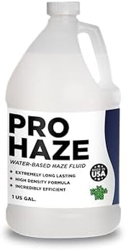 سائل الضباب عالي الأداء من Froggy's Fog Pro Haze لضباب الإعصار 2 وآلات الضباب الأخرى، سائل هازر مائي، 1 جالون in Kuwait