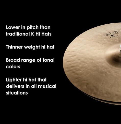 Zildjian K Light Hi-Hat الصنج in Kuwait
