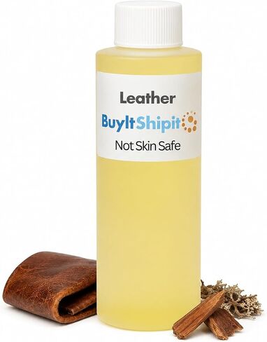 Scented Oil for Candle Making, Freshies, Crafts | Leather & Lace, 4oz in Saudi Arabia