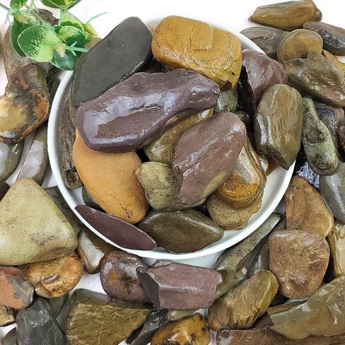 YISZM Aquarium Gravel, 2lbs Fish Tank Rocks, Under 1/8 inch in Kuwait