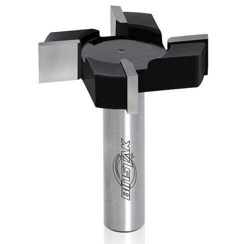 CNC Spoilboard Surfacing Router Bit 1/2" Shank, Slab Flattening Router Bit Carbide Planer Router Bits Wood Milling Cutter Planing Tool Woodworking Tools by BINSTAK in Kuwait