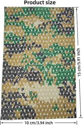 Camouflage Net 3Pcs for 1/35 Tank Model – 5.9×3.9in Foliage Mesh in Saudi Arabia