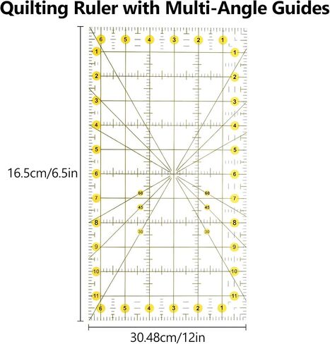 A3 Self Healing Cutting Mat Kit with Quilting Ruler & Craft Knife and 5 Replacement Blades, 12x18" Double Sided, For Sewing Quilting Craft DIY in Saudi Arabia