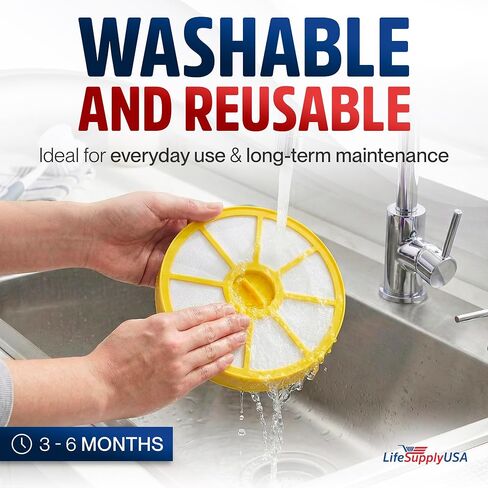 استبدال فلتر مكنسة LifeSupplyUSA متوافق مع Dyson DC14 متوافق مع 905401-01 و901420-02 in Kuwait
