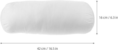 Cylindrical Bolster Pillow PP Cotton Cushion Form Polyester Fiber Insert in Kuwait