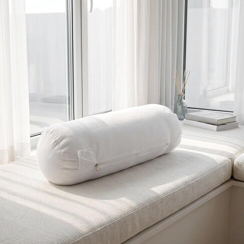 Cylindrical Bolster Pillow PP Cotton Cushion Form Polyester Fiber Insert in Kuwait
