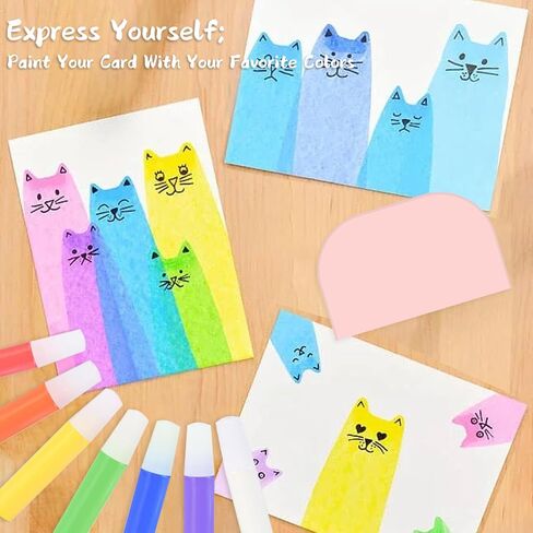 Upgrade Rainbow Scratch Art Set, 20 Premium Sheets, 7 Color Tools, Stickers in Kuwait