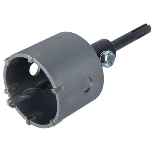 wolfcraft Annular Bit, Tungsten Carbide Tipped, With SDS Plus Mandrel I 5481000 I For electrical and plumbing installations in concrete, brick walls and stone; cutting depth 46 mm in Saudi Arabia
