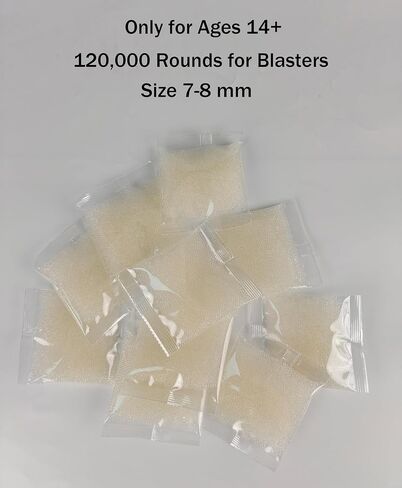 BIU BLASTER 120,000 Rounds Refill for Splatter Blaster Only for Ages 14+ in Kuwait
