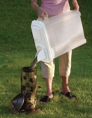 Buddeez Airtight Pet Food Storage Container, 32 Quart, with Pour Spout in Kuwait