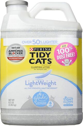 Purina Tidy Cats LightWeight Glade Clean Blossoms Litter, 17 lb in Saudi Arabia