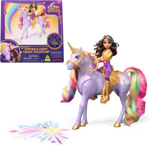 Unicorn Academy Sophia & Light Magic Wildstar, Dolls & Unicorn Toys, Age 4+ in Saudi Arabia