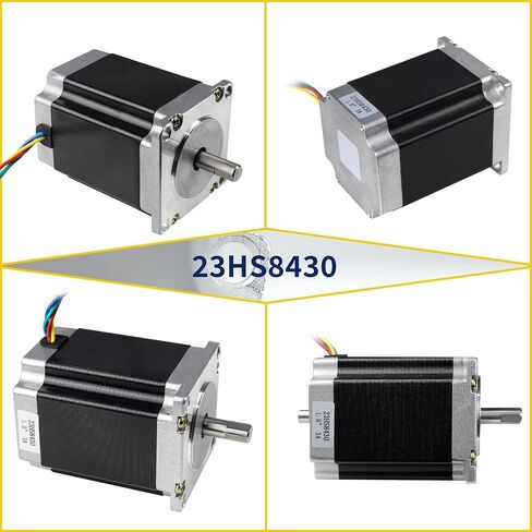 CNCTOPBAOS 3 Axis Nema23 Stepper Motor 270oz-in 76mm 3A+TB6600 Driver 10-45V 4.5A+4 Axis USB Mach3 Control Board Motion Card+350W 24V DC Switching Power Supply CNC Router Controller Kit in Kuwait