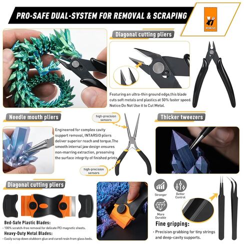 70 PCS 3D Printer Tool Kit, 3D Printer Accessories & Cleaning Kit in Kuwait