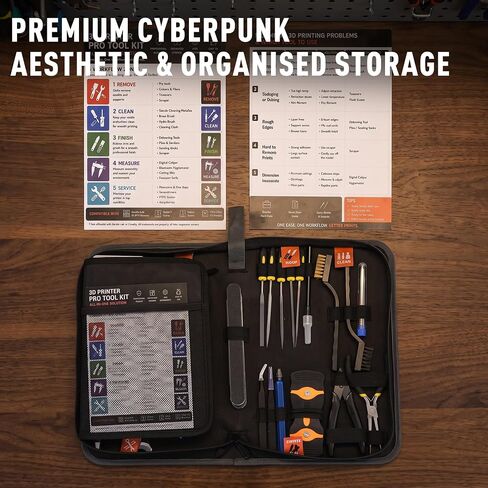 70 PCS 3D Printer Tool Kit, 3D Printer Accessories & Cleaning Kit in Kuwait