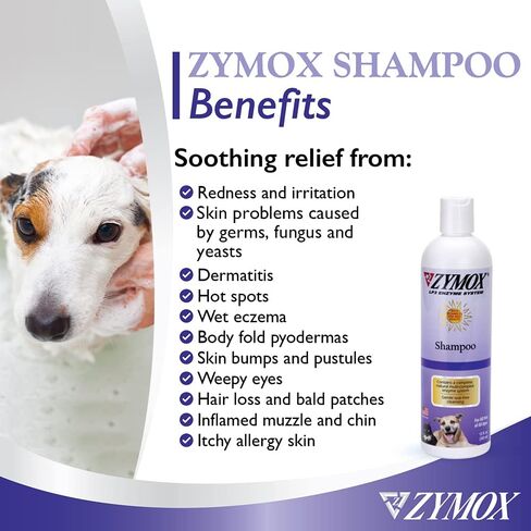 PET King Brands ZYMOX Shampoo for Dogs and Cats, 12oz in Saudi Arabia
