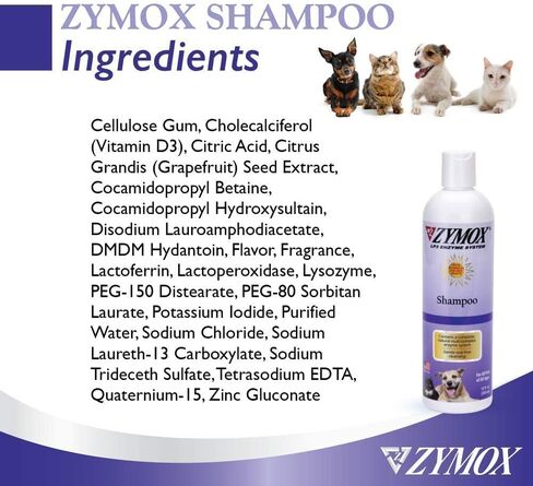 PET King Brands ZYMOX Shampoo for Dogs and Cats, 12oz in Saudi Arabia
