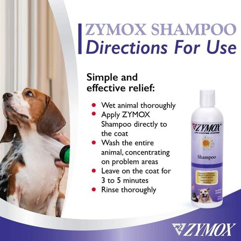 PET King Brands ZYMOX Shampoo for Dogs and Cats, 12oz in Saudi Arabia