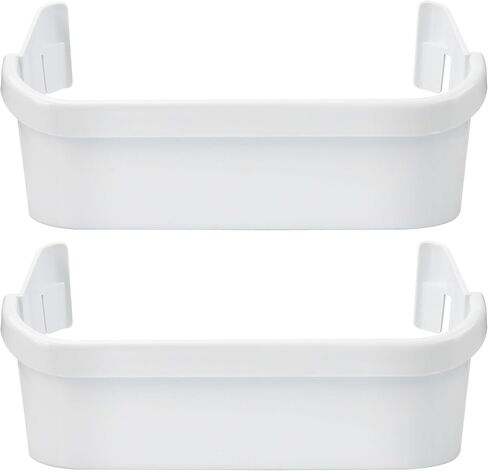 2 PACK 240351601 Refrigerator Freezer Door Bin Side Shelf Compatible with Ken.more Fri.gidaire Refrigerator in Kuwait