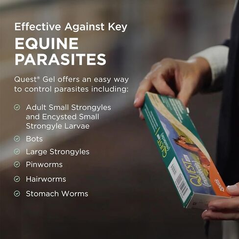 Quest (moxidectin) Gel Dewormer for Horses, 0.5 oz Syringe in Saudi Arabia