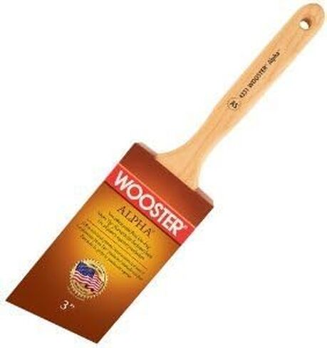 Wooster Brush 4231-3 Inch Alpha Angle Sash Paintbrush, Pack of 6 in Saudi Arabia