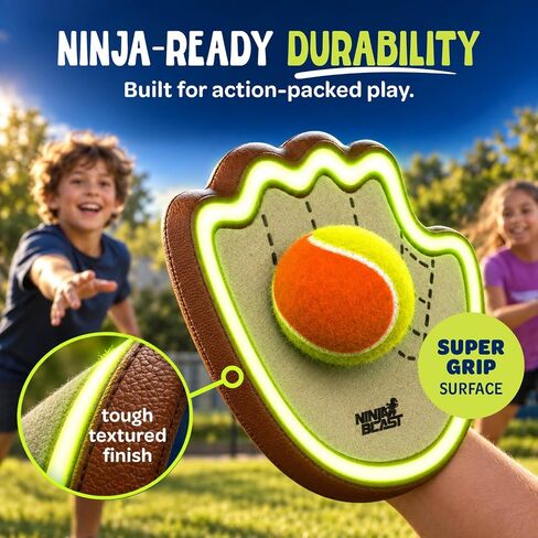 Light-up Baseball Toss & Catch Game - 3 4 5 Year Old Boy Birthday Gift in Saudi Arabia