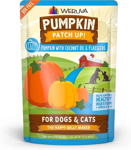 Weruva Pumpkin Patch Up! Pumpkin Pumpkin, What's Your Function Variety Pack for Dogs & Cats, 1.05oz Pouch (Pack of 12) in Kuwait