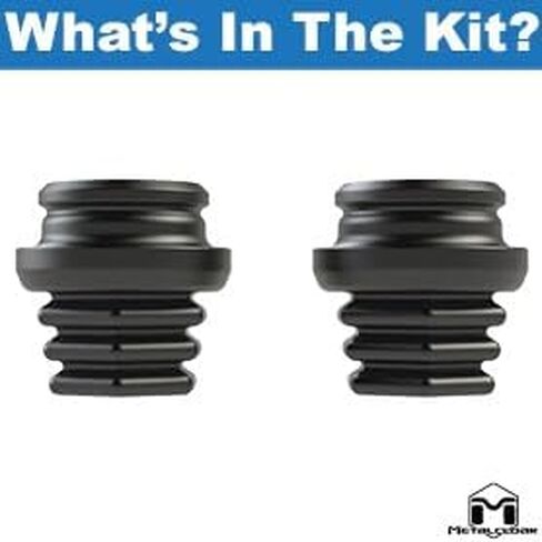 MetalCloak Upper Rear DuroSpring Replacement Bump Stops, Compatible with 2019+ JT Gladiator, Microcellular Urethane Bump Stops, Increased Comfort and Control, Easy to Install, Made in the USA in Kuwait