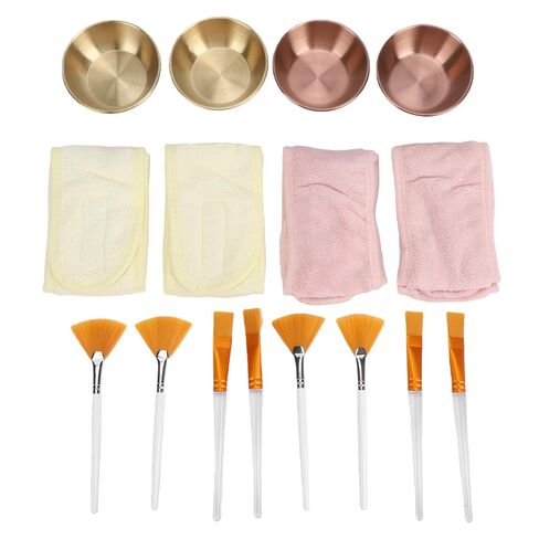 16 Pcs Face Mask Mixing Bowl Set, for DIY Spa Salon in Kuwait