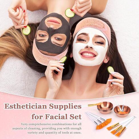 16 Pcs Face Mask Mixing Bowl Set, for DIY Spa Salon in Kuwait