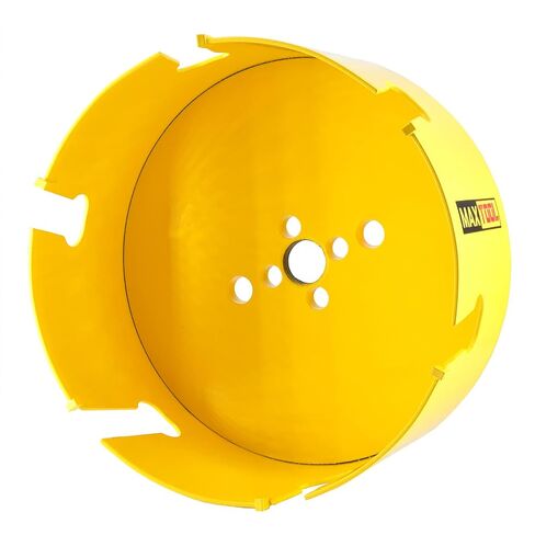 MaxTool 2-9/16" TCT Hole Saw 65mm Carbide Tipped Holesaw 2.25" Deep Cut For cutting asphalt brick concrete gypsum limestone tile wood MDF; CT00Y57R236 in Kuwait