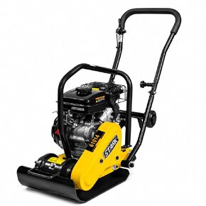 Stark USA 2HP Plate Compactor Gas 79cc 2,000lbs Force Construction Concrete Tamper Machine Power Paver 17 x 11.8" Plate in Kuwait