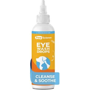 Dog Eye Drops & Wash for Dogs & Cats – Gentle Antimicrobial Eye Cleaner in Saudi Arabia