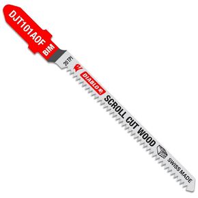 Diablo 3-1/4" 20TPI Bi-Metal T-Shank Jig Saw Blades for Scroll Cuts in Wood, 5pk in Kuwait