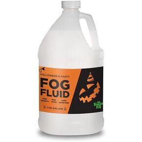 Froggy's Fog Halloween and Party Fog Fluid, High Output Long-Lasting Fog Juice for 400-1500 Watt Water-Based Fog Machines, Great for Pro and Home Haunters, Theatrical Effects, DJs, and More, 1 Gallon in Saudi Arabia